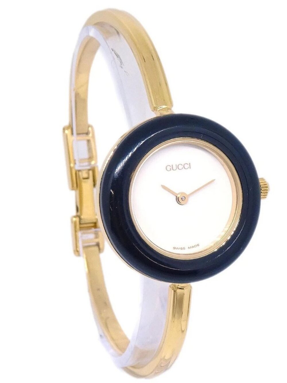 Gucci 11/12.2 Change Bezel Chameleon Quartz Watch SS 117914